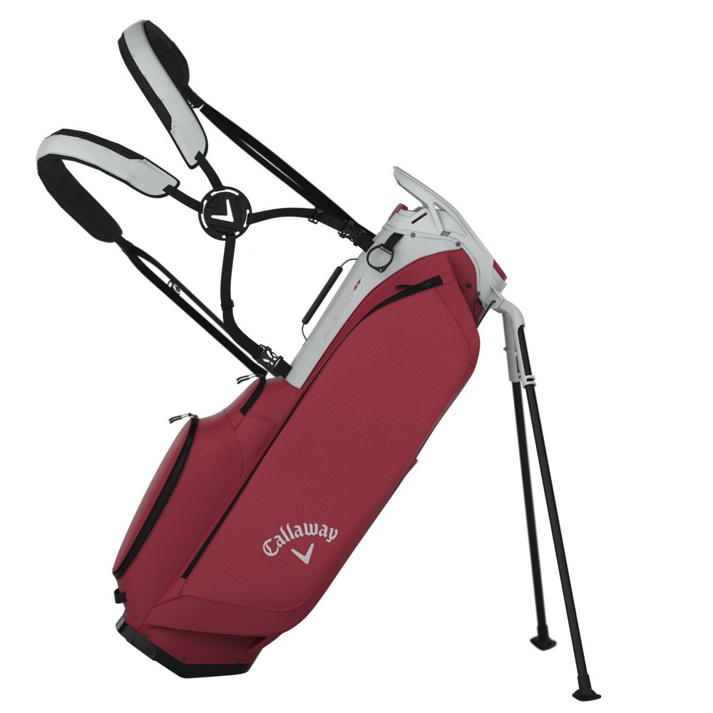 キャロウェイ Fairway C スタンドバッグ カーディナルレッド Callaway Golf 2026 Fairway C Stand Bag - Maple Hill Golf
